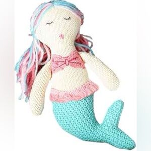 Mon Ami Mermaid Soft Baby Rattle Toy